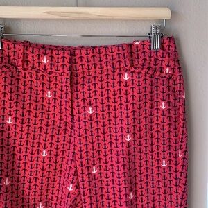 TALBOTS Petites Pink Nautical Bermuda Shorts